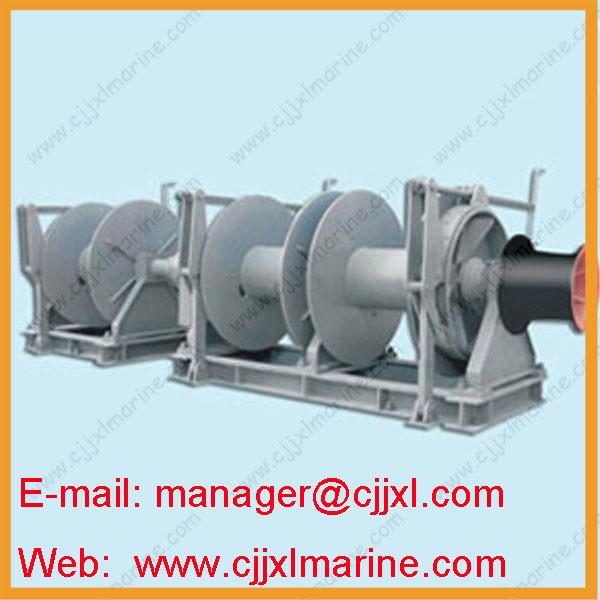 Ship Hydraulic Three Drum Mooring Winch
