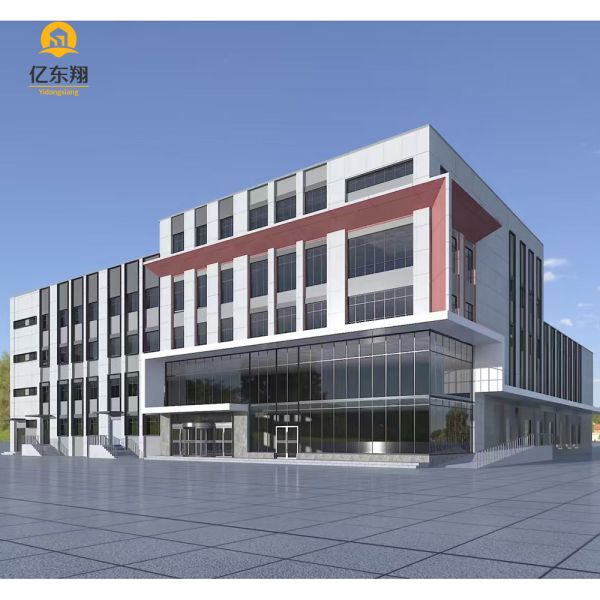  Prefabricated steel structure frame construction with insulation warehouse