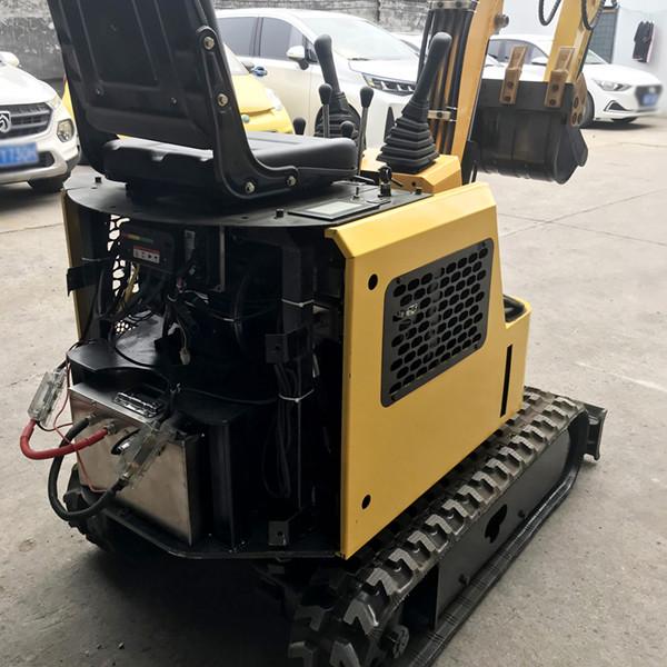 Electric Small Digger 0.8 Ton 1 Ton Diesel Mini Excavators Support OEM