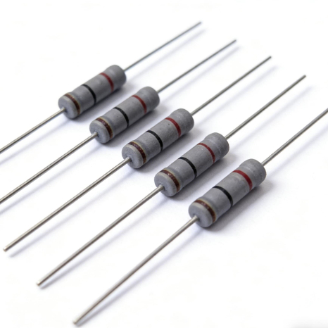 Flameproof Ceramic Composition Resistors with High Stability