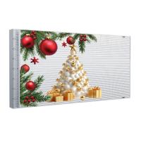P4 Adhesive Transparent LED Display SMD1921 240x1500mm Front Service