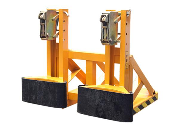 DG1200C Fork mounted grip Grab attachments double drums Single Eager-Grip Capacity 600Kg X2