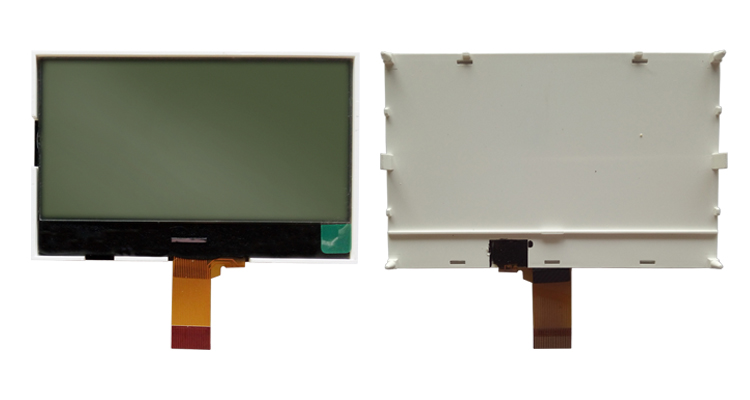 132x64 FSTN Screen COG LCD Module Monochrome Graphic LCD Display with 20 Pin Green Backlight
