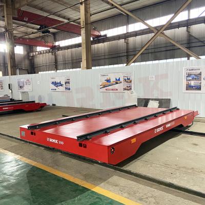 Bay To Bay Battery Transfer Cart 20Ton Roll Materials Rail Transfer Trolley