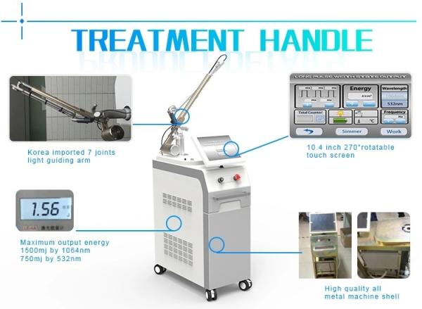 China Best Buy Cheap Price Q Switched Nd Yag Laser Tattoo Removal For Skin Clinics