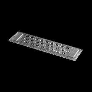 Lentes LED PC transparentes impermeáveis para iluminação de rua
