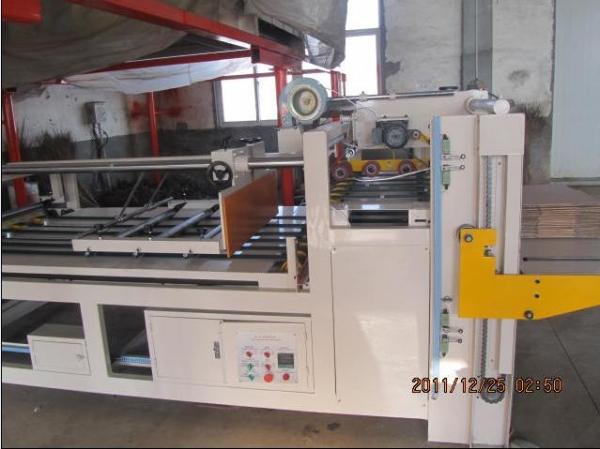 QH2800 Semi - Auto Carton Folder Gluer Machine Single PCS Folder And Gluer Machine