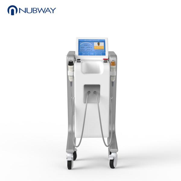 2019 hot sale China 2 handles microneedle fda fractional rf machine 5 mhz 40k cavitation for spa