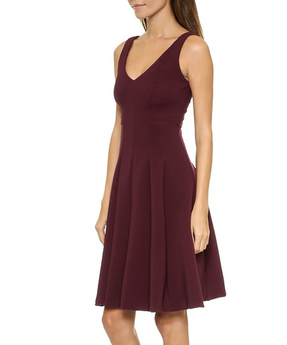 Women Precise Pleated Jersey Dress