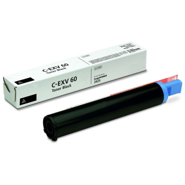 Canon ImageRUNNER 2425i C-EXV60 Black Copier Toner Cartridge With Sharp Black Text Toner