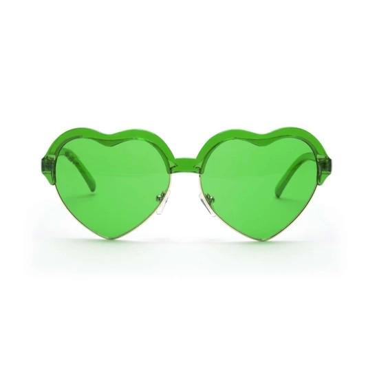 Sun Glasses Women Heart Uv400 Glasses Trendy Sunglasses Light Enhancing Glasses