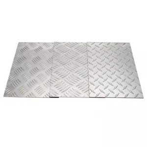 Embossed Aluminium Diamond Sheet 1060 1100 3003 5052 5754 Tread Aluminum Checker Plate