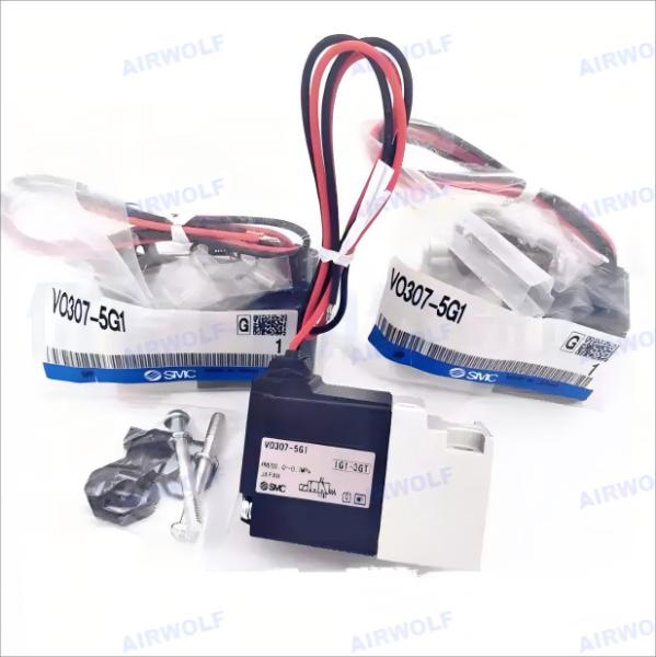 SMC 3 ポート VT307 VO307 1/8 1/4 AC220V 直接操作する人形型電磁弁