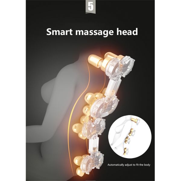 Double Airbag Capsule Massage Chair Wireless Bluetooth Remote Controller SAA OEM