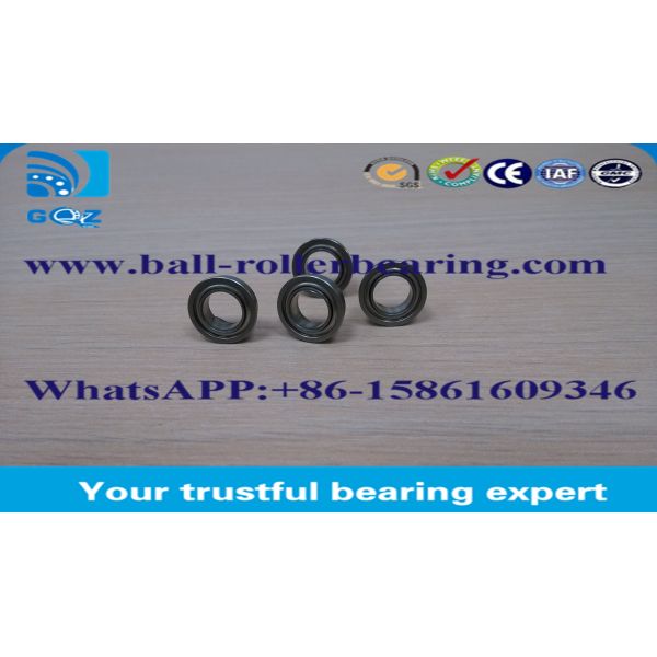 Flanged Miniature Automotive Bearings Single Row Ball Bearing FRW168