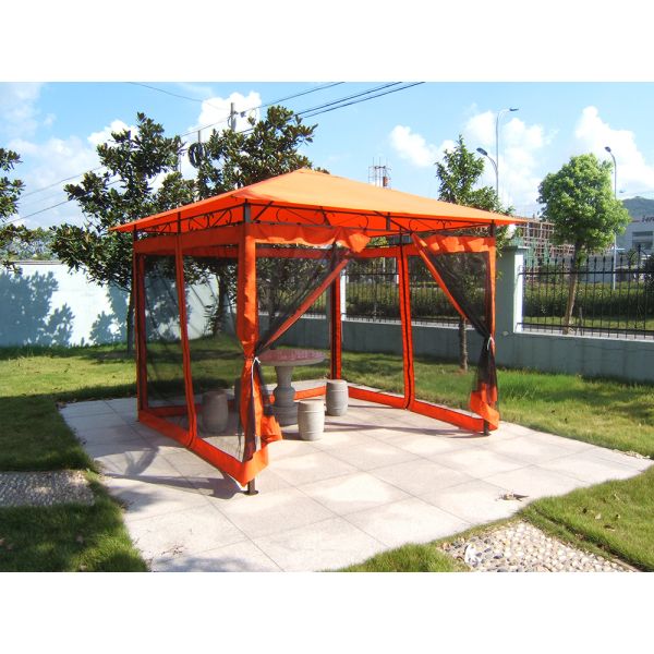 Arches Garden Pergola Outdoor Aluminium Tent Gazebo with Sun Roof and Heavy Duty Frame