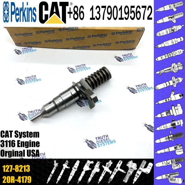 3116 3126 Injetor de combustível diesel 127-8213 1278213 Injetor de combustível com bocal para motor diesel Caterpillar