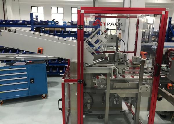 CE Intermittent 40pcs/Min 3000pcs/H Bottle Cartoning Machine