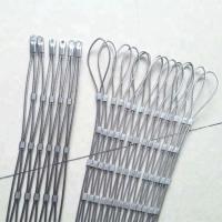 Corda de fio 304 316 de aço inoxidável flexível Mesh Net For Garden Fence