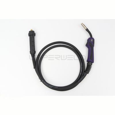 150A CO2 Gas Mixed Air Cooled MIG Welding Torch com bico de gás e design durável