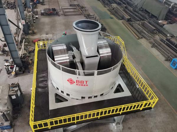 Compact Wet Pan Mill Machine Fully Automatic For Brick Making Equipment