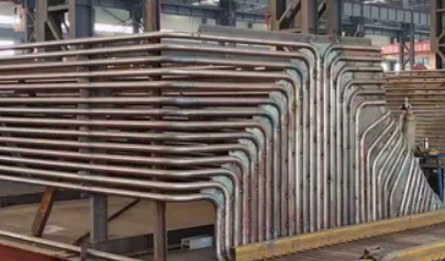 Industrial Grade Boiler Water Wall Panel With Alloy Seamless Tubes For Low Pressure 1.25Mpa