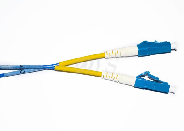 FC - LC Duplex Optical Fiber Patch Cord For Local Area Networks Duplex Optical Fiber Patch Cord For Local Area Networks