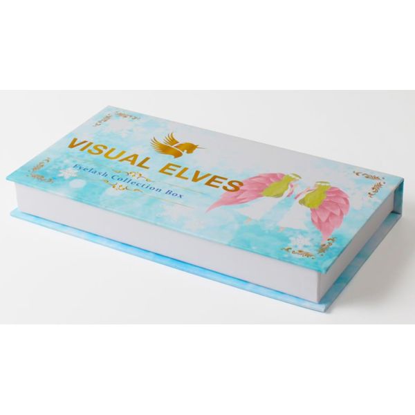 Magnetic Paperboard Cosmetic Gift Box , 250gsm CCNB Custom Eyelash Packaging Box