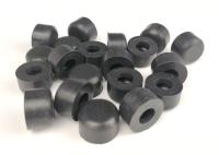 Astuces en caoutchouc faites sur commande durables en caoutchouc de rechange d'arrêt de porte de ressort de silicone de produits