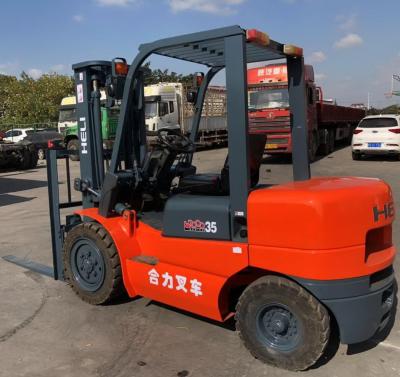 Good Condition Second Hand Forklift Automatic Transmission Diesel Engine Used Heli Forklift