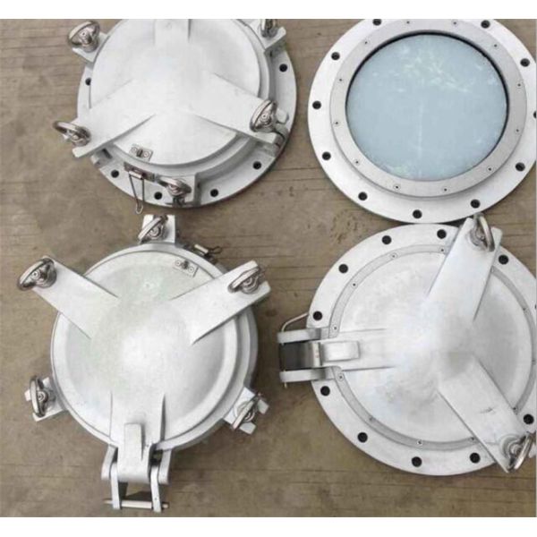 Light Transmission Size 200 / 250 / 300mm Fireproof Marine Porthole Windows