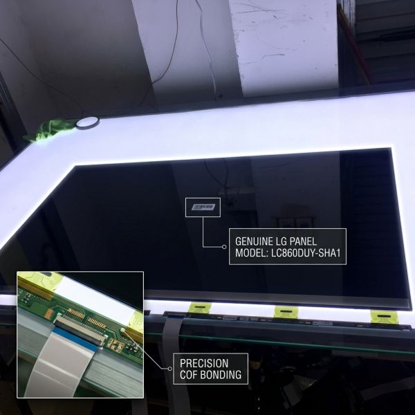 LG LCD Panel 70 Inches TFT Display Panel with IPS Technology and 60Hz Refresh Rate