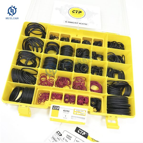 Repair O-Ring Kit Set 270-1528 4C4782 For CATEEEEEE Excavator O Ring Yellow Box