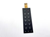 Interruptor de membrana de cabo de fita de FPC flexível com LED com design de domo Matix