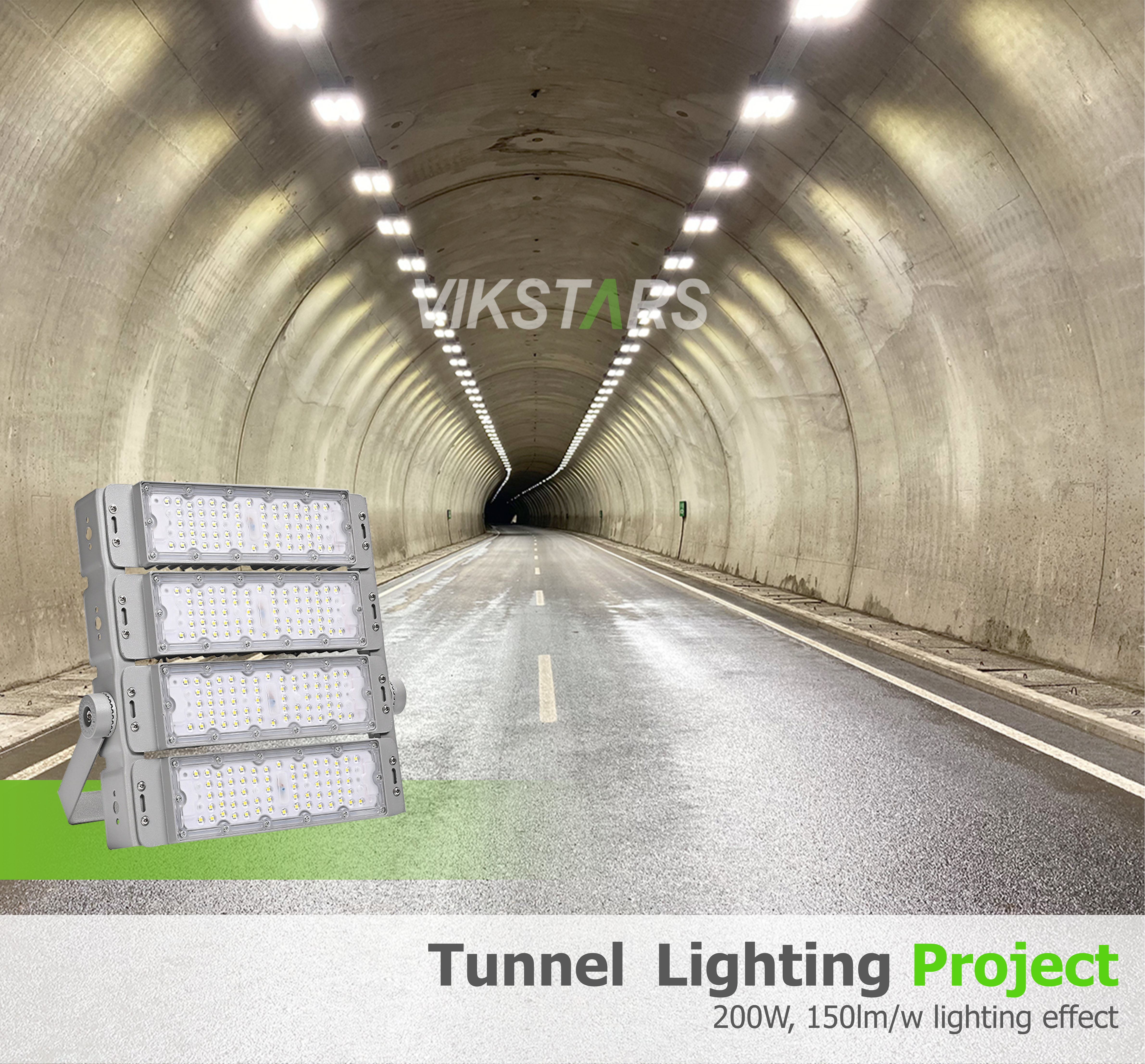 50w 100w 150w Модуль светодиодные светодиоды 150lm/W для туннельного освещения IP65 водонепроницаемый
