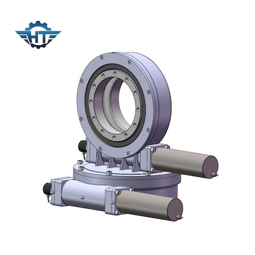 Impulsión eléctrica de la ciénaga del mantenimiento fácil del ratio 37/1 del engranaje para los perseguidores solares duales de AXIS