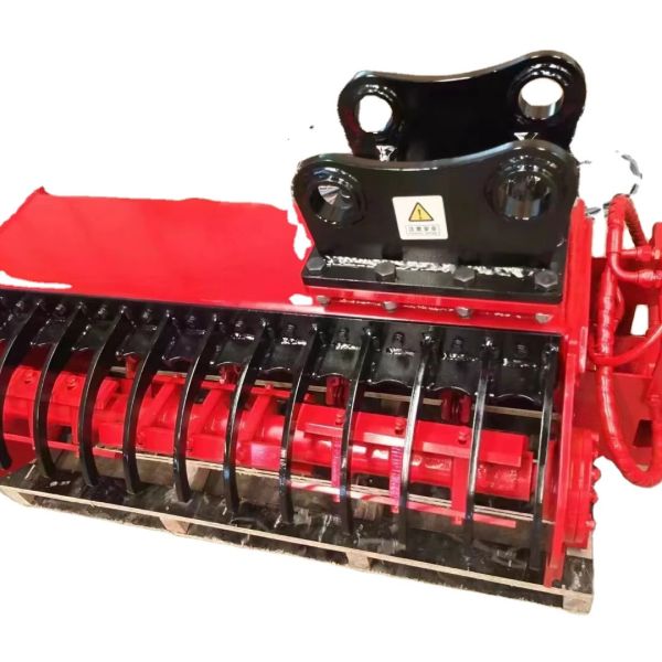 Ground Farm Tool Farm Grass Flail Mower For Wheeled Excavators Heavy Duty Lawn