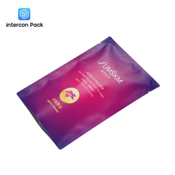 25g Mylar Foil Face Cream Packaging Bag Cosmetic Sample Sachet Facial Lotion Sachet Packaging