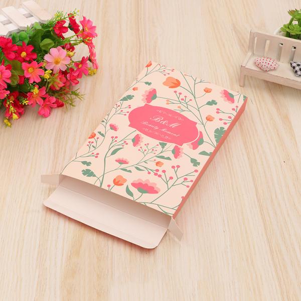 Envelope Printed Paper Boxes Pantone CMYK Underwear Sock Packaging Box