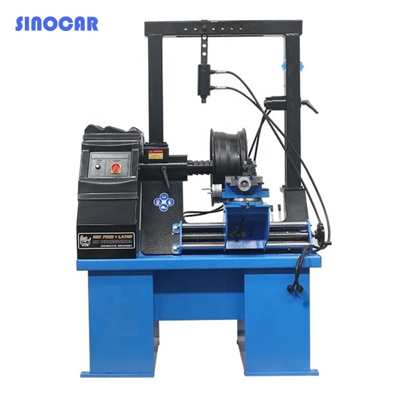 Full Automatic Rim Repaire Machine Aluminum Alloy Wheel Rounded Repair Equipment