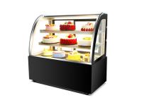 Refrigerador baixo de mármore de vidro da exposição do bolo do deslizamento com Heater Defrost
