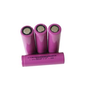 3Bateria de lítio fosfato cilíndrica de.2V 18650 LiFePo4 1100mAh 1500mAh 1800mAh
