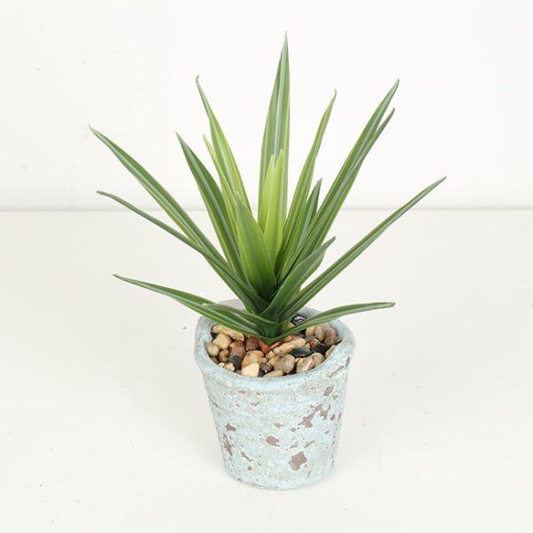 Greenery Flexible Glue Agave Artificial Bonsai Tree 22 CM 25 CM 33 CM