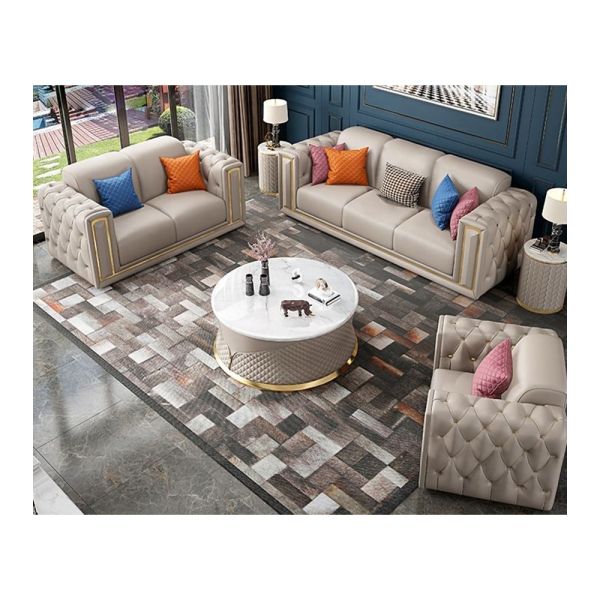 Latest New Design sofa furniture Luxury America style Europe style modern tufted design for living room Apartment