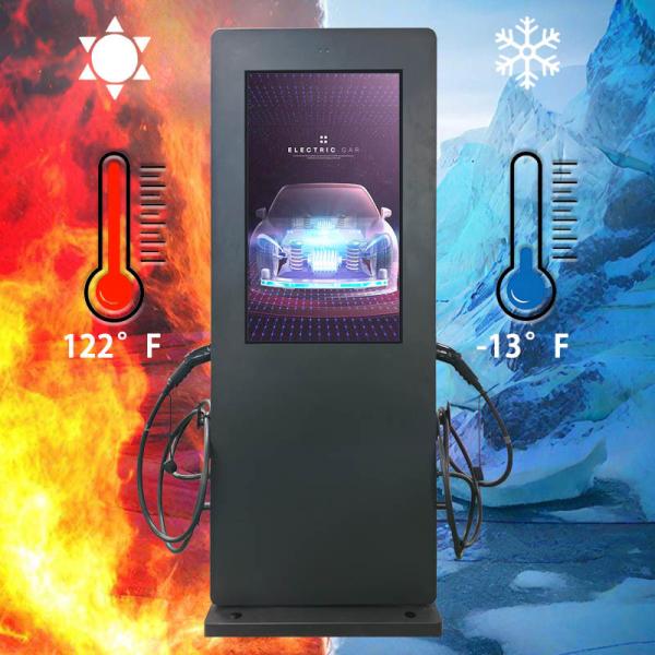 EV Charging Display 43 Inch Automatic Outdoor Car Charging Digital Signage