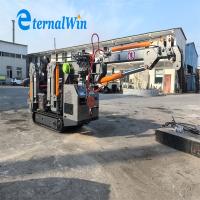 Remote Control Spider Crane 8 Tons Operating Weight for Precise Positioning