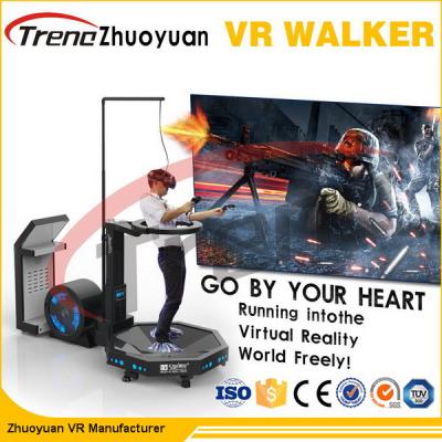 Jogador 2 escada rolante da realidade virtual de uma imersão de 360 graus corrida com uma vista