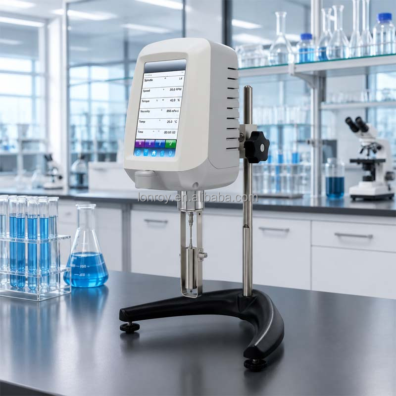 RVDV-ET Programmable Intelligent Rheometer Rheological Properties Tester Shear Rate Meter Rotational Viscosity Rheology Analyzer