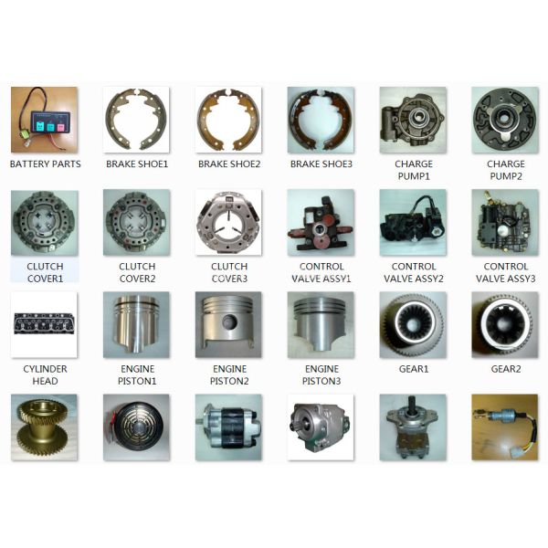 Hydraulic Piston Lift Cylinder Forklift Spare Parts Suppliers Forklift Replacement Parts