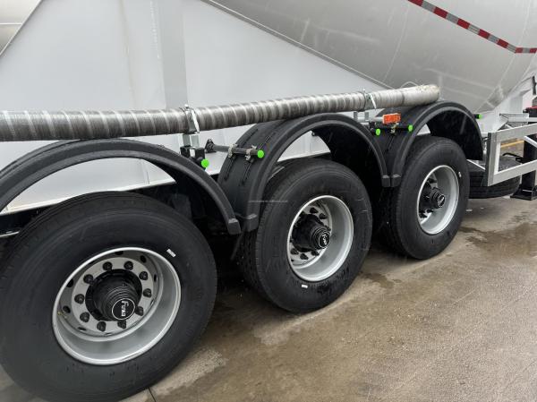 60t Max Payload CIMC Meters Cement Bulker Semi-Trailers Tanker for Customer Requirements